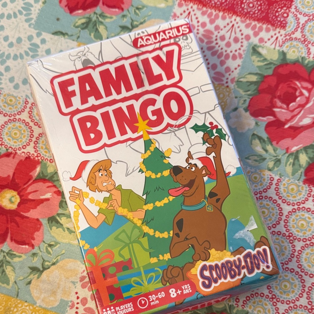 Family bingo game.